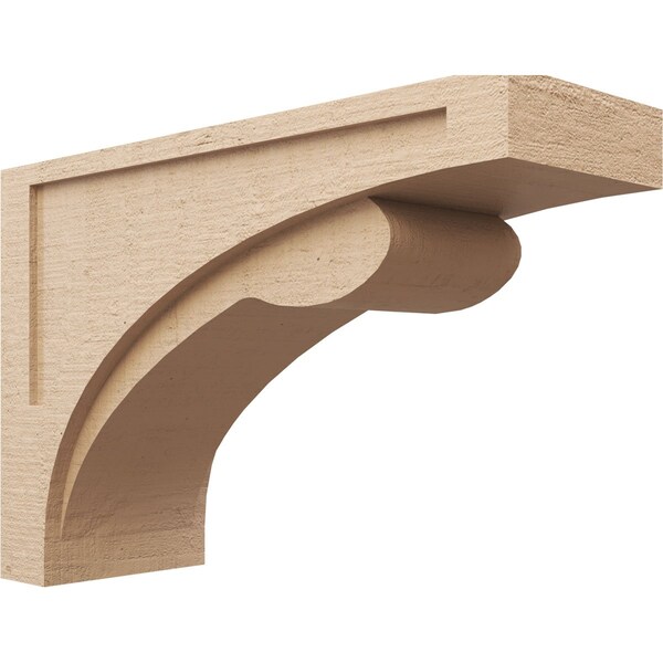 Ekena Millwork 11"W x 33"D x 22"H Classic Viola Rough Cedar Woodgrain TimberThane Corbel, Primed Tan CORUR11X33X22VIORCPR - main